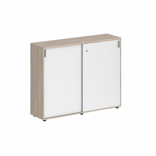 Шкаф-купе средний с замком Norden Сигма SG.713.OL.WH